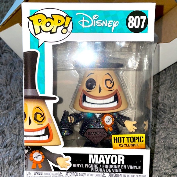 The Nightmare Before Christmas Mayor Diamond Edition Funko Pop